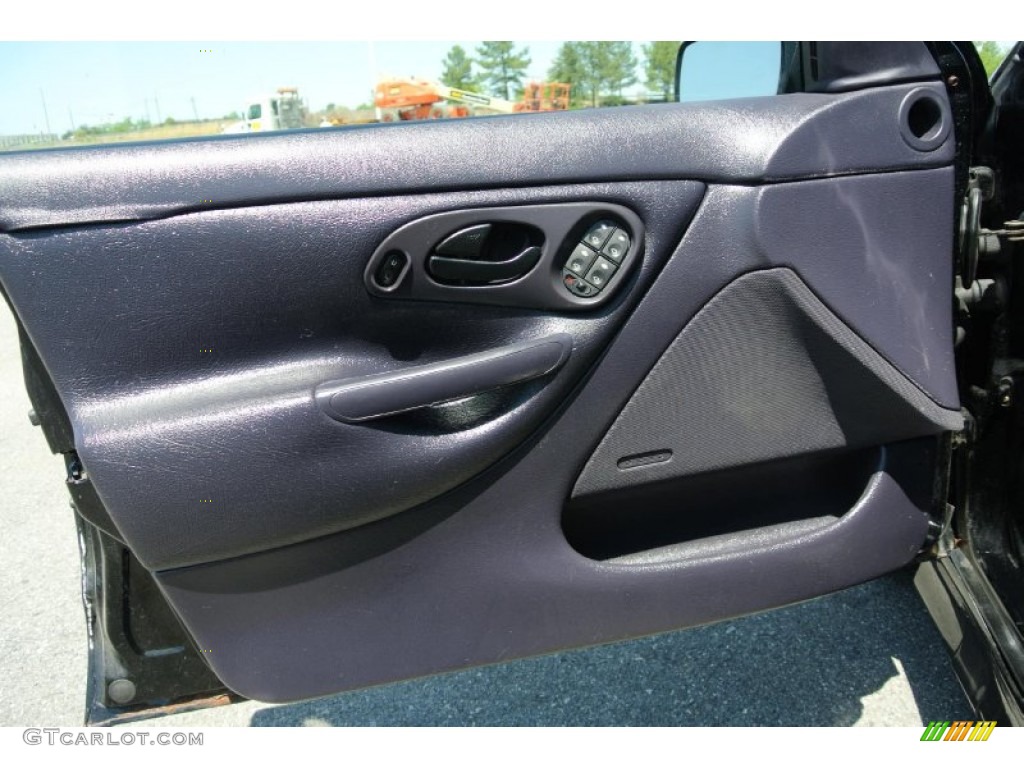 2000 Contour SVT - Black / Midnight Blue SVT Leather photo #7