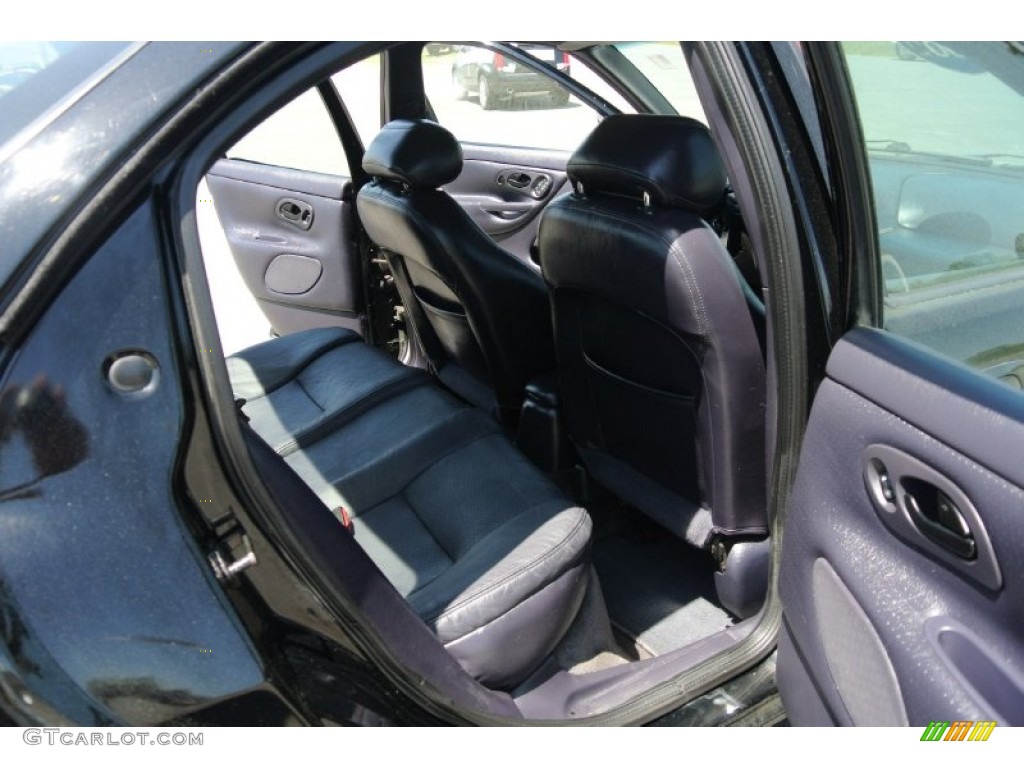 2000 Contour SVT - Black / Midnight Blue SVT Leather photo #13