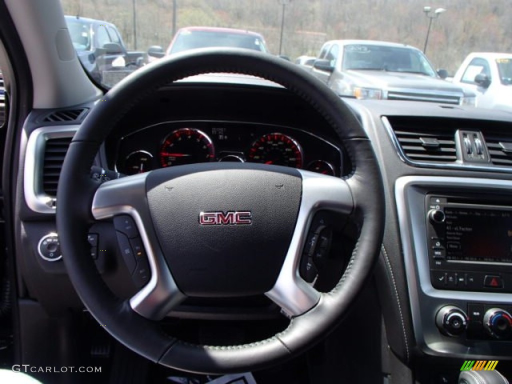 2013 Acadia SLE AWD - Carbon Black Metallic / Ebony photo #18