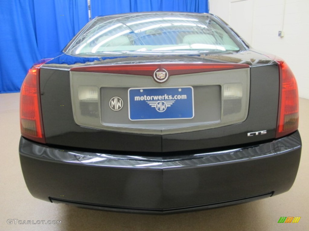 2003 CTS Sedan - Sable Black / Light Neutral photo #5