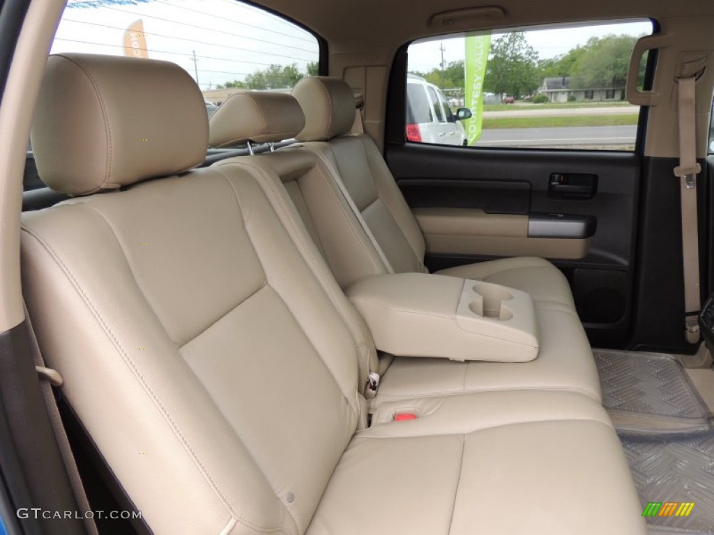 Sand Beige Interior 2010 Toyota Tundra TSS CrewMax Photo #80324873
