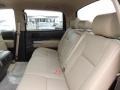 2010 Toyota Tundra Sand Beige Interior Rear Seat Photo