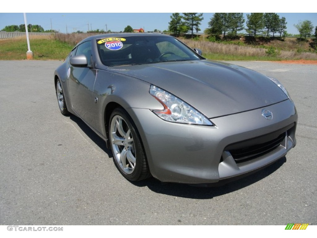 Platinum Graphite 2010 Nissan 370Z Sport Touring Coupe Exterior Photo #80325004