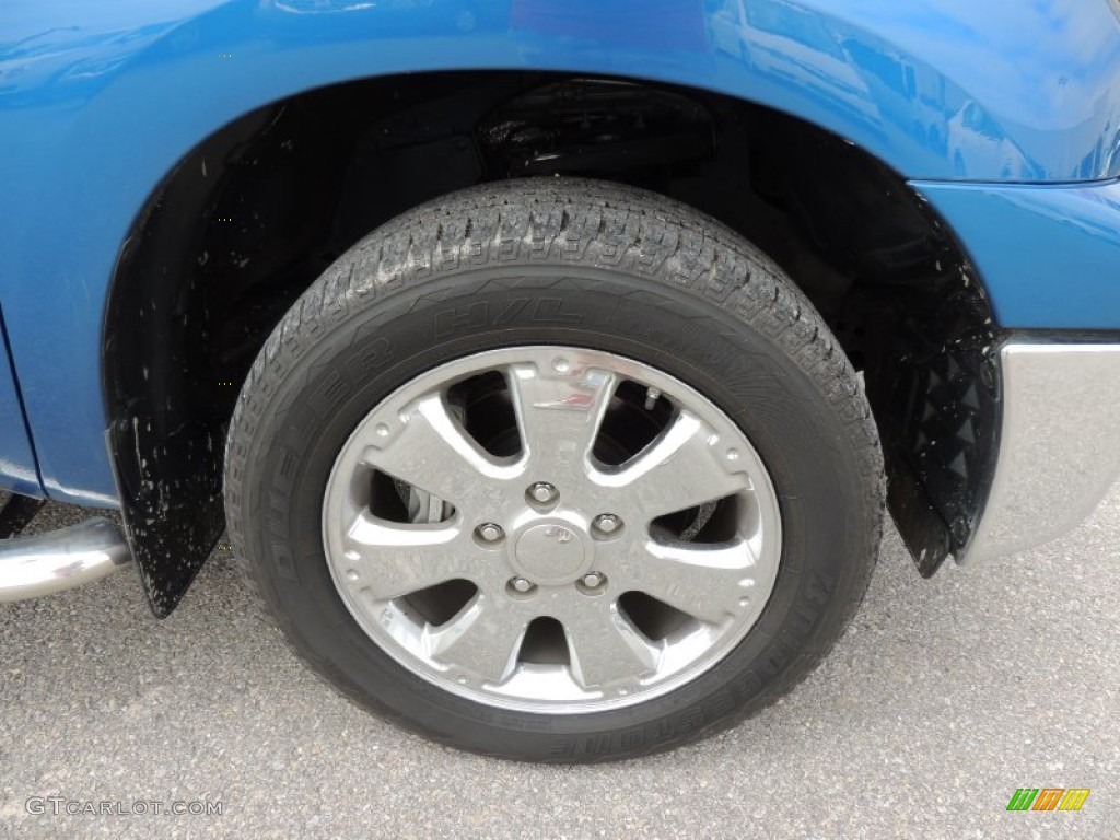 2010 Tundra TSS CrewMax - Blue Streak Metallic / Sand Beige photo #23