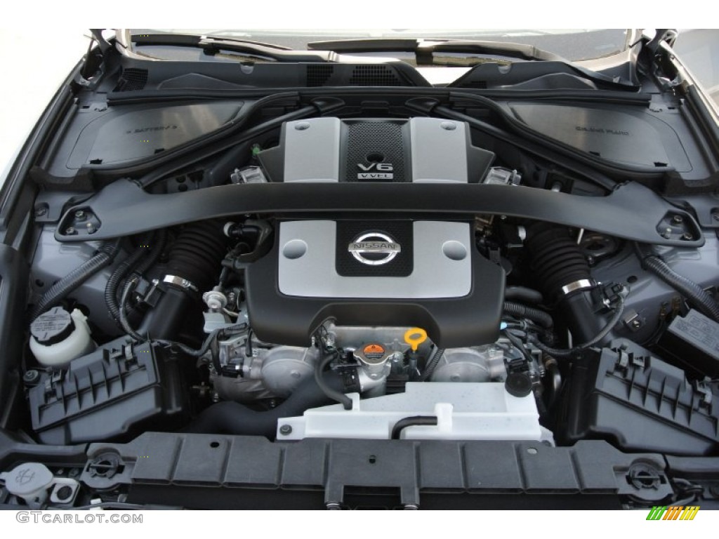 2010 Nissan 370Z Sport Touring Coupe 3.7 Liter DOHC 24-Valve CVTCS V6 Engine Photo #80325481