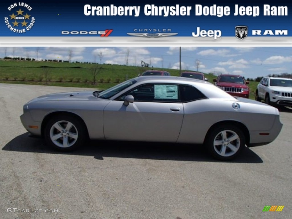 Billet Silver Metallic Dodge Challenger