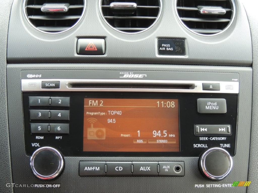 2011 Nissan Altima 2.5 SL Audio System Photo #80325674