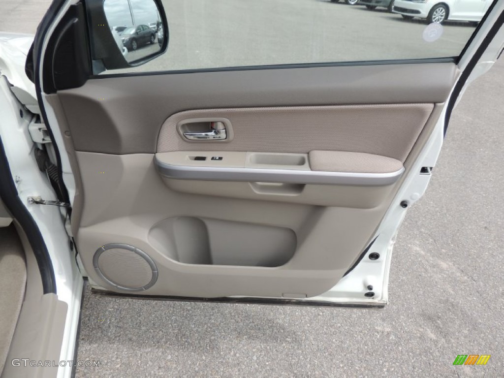 2009 Suzuki Grand Vitara Premium Beige Door Panel Photo #80326028