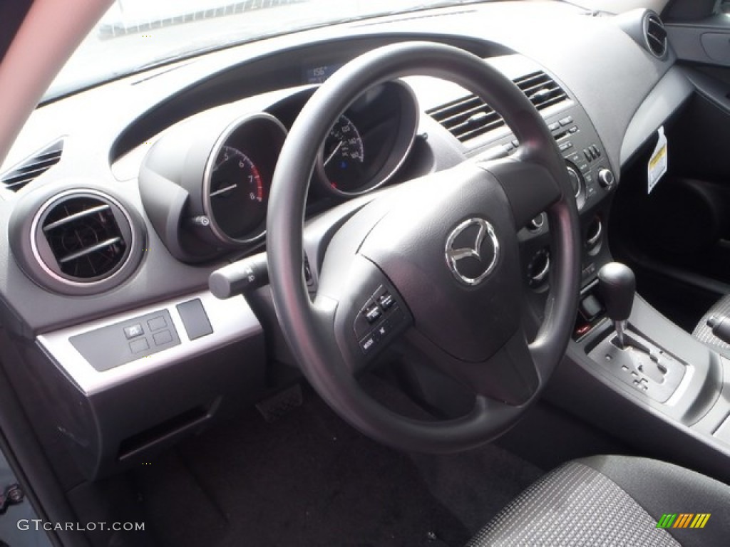 2013 Mazda MAZDA3 i SV 4 Door Steering Wheel Photos