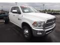 Bright White - Ram 3500 HD Laramie Crew Cab 4x4 Chassis Photo No. 3