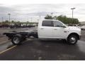 Bright White - Ram 3500 HD Laramie Crew Cab 4x4 Chassis Photo No. 4
