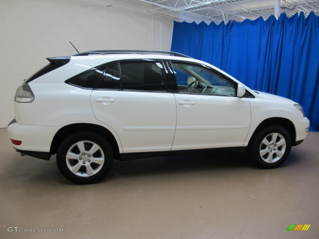 2004 RX 330 AWD - Crystal White Pearl / Ivory photo #10