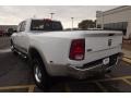 2010 Bright White Dodge Ram 3500 Laramie Crew Cab 4x4 Dually  photo #7