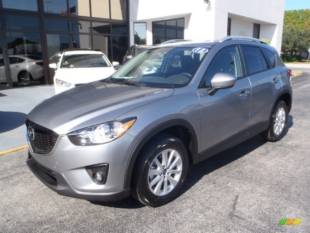 Liquid Silver 2013 Mazda CX-5 Touring Exterior Photo #80327807