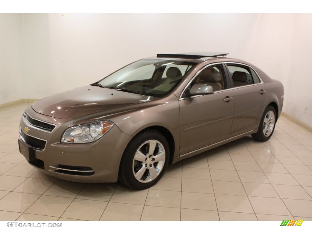 Mocha Steel Metallic 2010 Chevrolet Malibu LT Sedan Exterior Photo #80327865