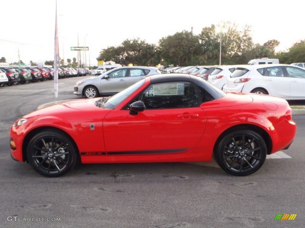 2013 MX-5 Miata Club Hard Top Roadster - True Red / Black photo #3