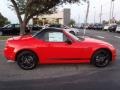 True Red 2013 Mazda MX-5 Miata Club Hard Top Roadster Exterior