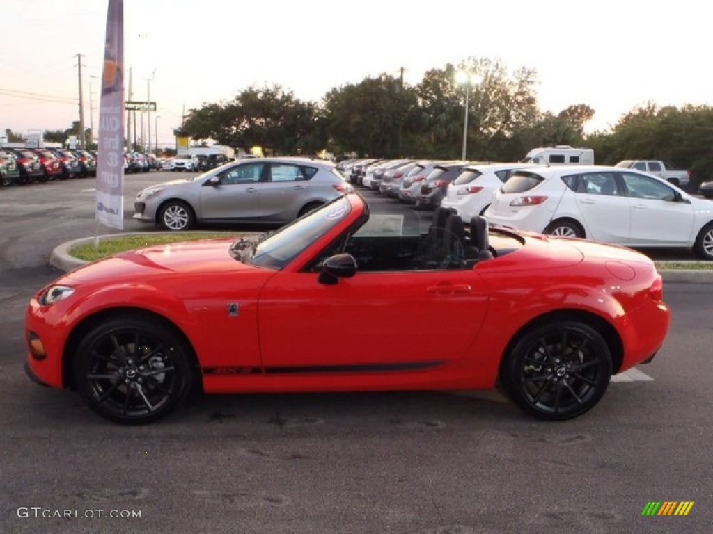 2013 MX-5 Miata Club Hard Top Roadster - True Red / Black photo #19