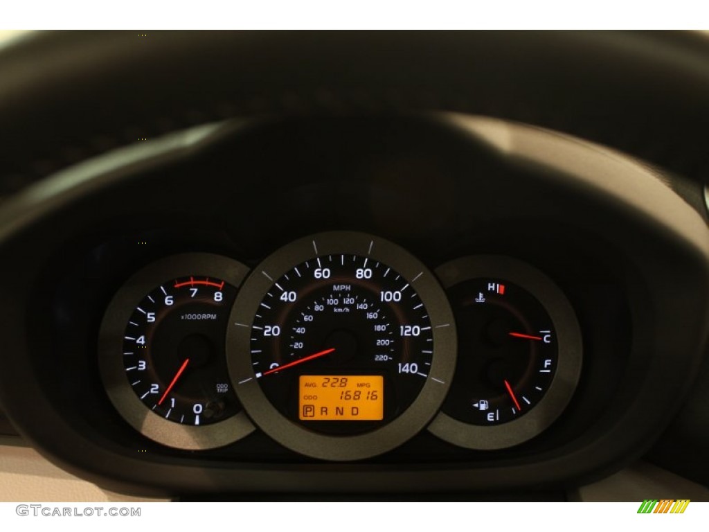 2010 Toyota RAV4 Limited 4WD Gauges Photo #80329395