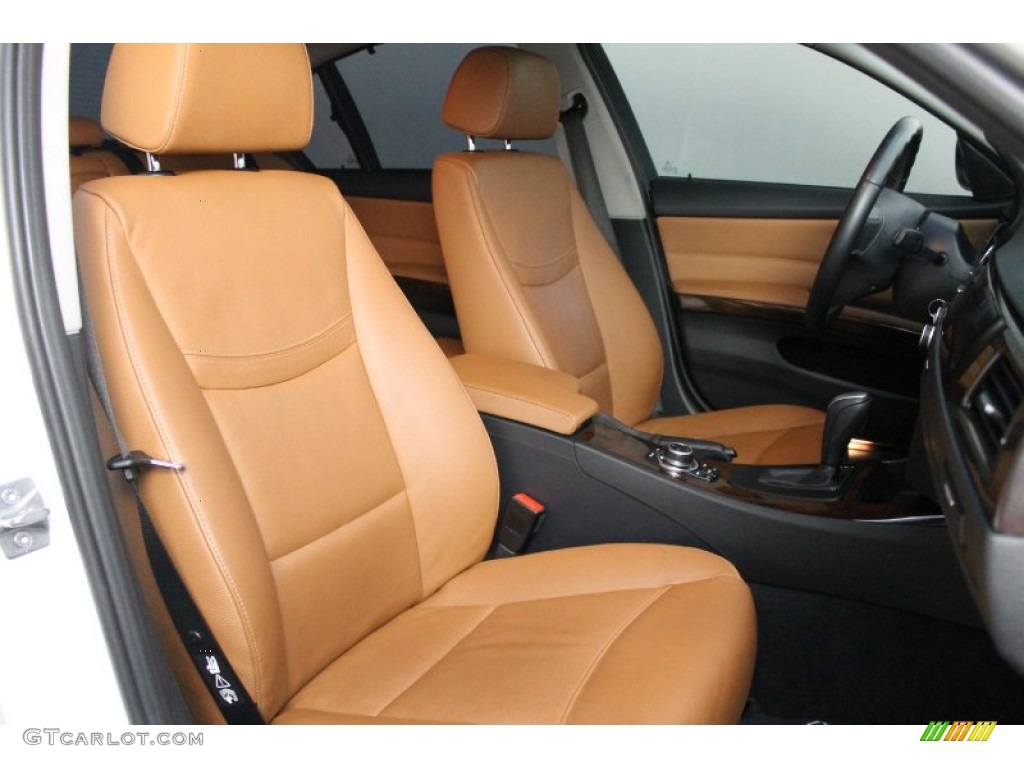 Saddle Brown Dakota Leather Interior 2011 BMW 3 Series 328i Sedan Photo #80329604
