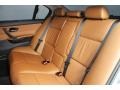 Saddle Brown Dakota Leather Rear Seat Photo for 2011 BMW 3 Series #80329625