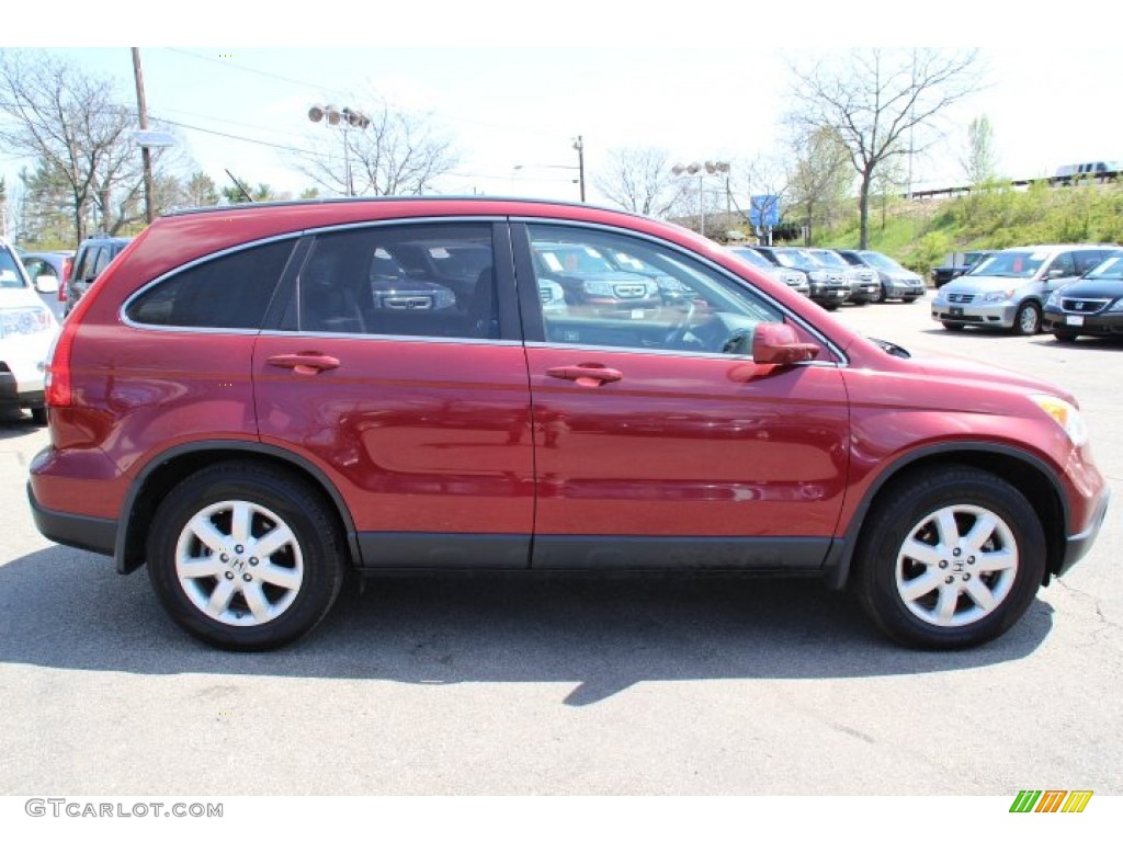 2008 CR-V EX-L - Tango Red Pearl / Gray photo #4