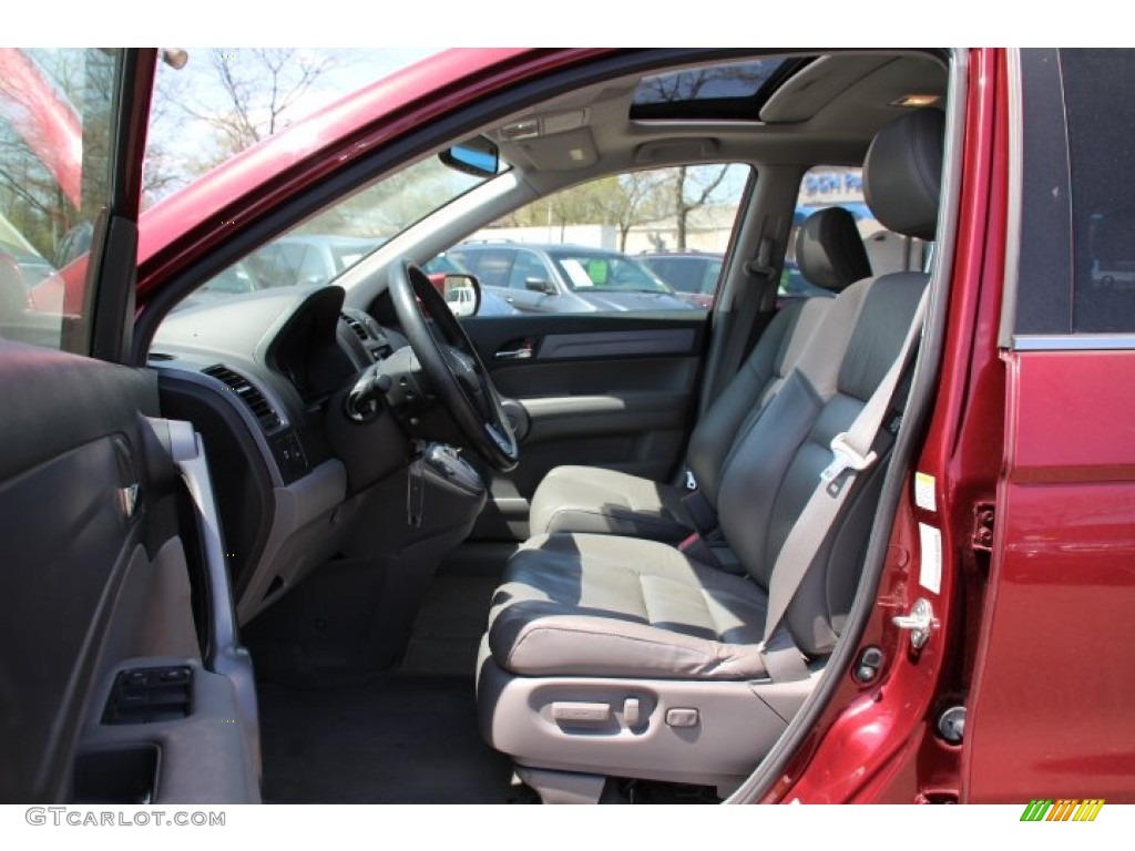 2008 CR-V EX-L - Tango Red Pearl / Gray photo #11