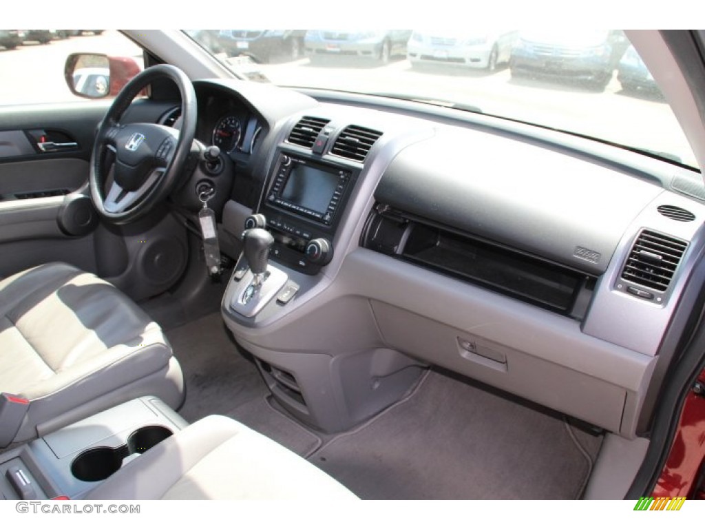 2008 CR-V EX-L - Tango Red Pearl / Gray photo #22