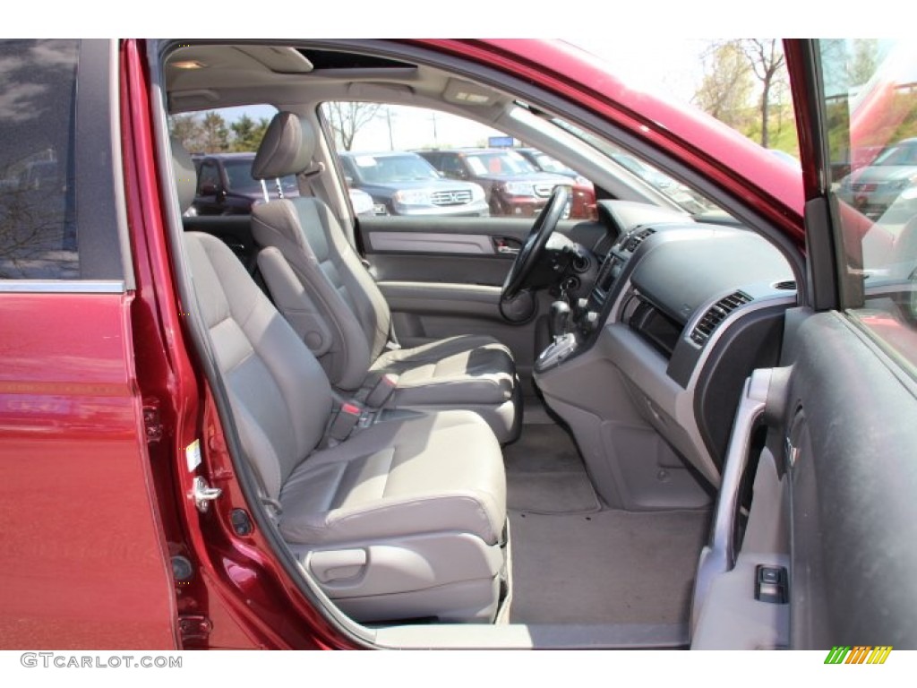 2008 CR-V EX-L - Tango Red Pearl / Gray photo #23