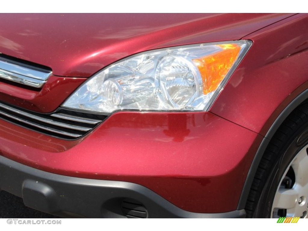 2008 CR-V EX-L - Tango Red Pearl / Gray photo #25