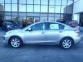 Liquid Silver Metallic 2013 Mazda MAZDA3 i SV 4 Door Exterior