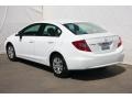 Taffeta White - Civic LX Sedan Photo No. 2