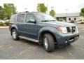 2005 Silverton Blue Pearl Nissan Pathfinder SE 4x4  photo #3