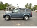 2005 Silverton Blue Pearl Nissan Pathfinder SE 4x4  photo #8