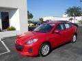 2013 Velocity Red Mica Mazda MAZDA3 i Touring 4 Door  photo #1