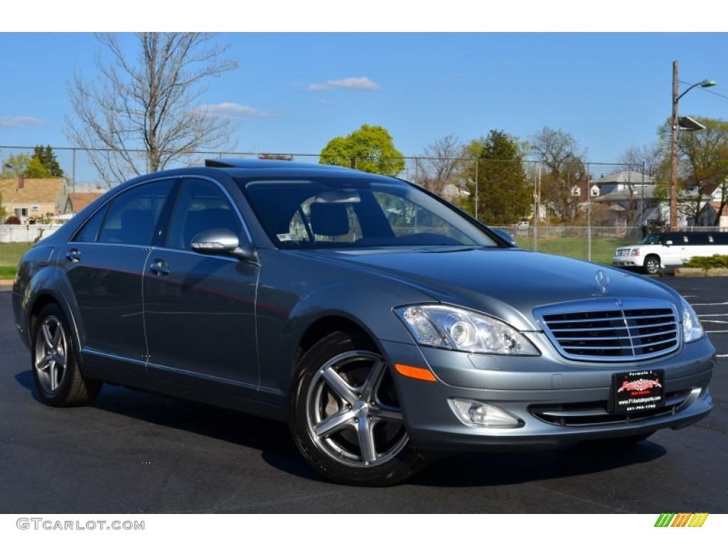 2007 S 550 4Matic Sedan - Andorite Grey Metallic / Black photo #1