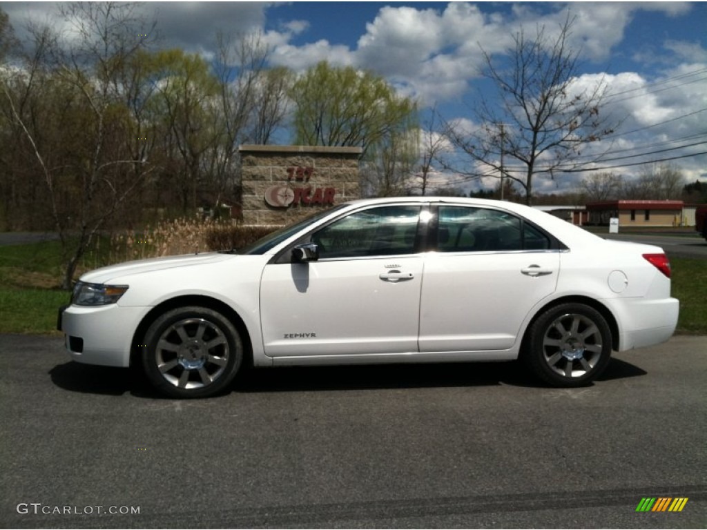 2006 Zephyr  - Oxford White / Dark Charcoal photo #1