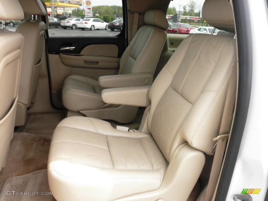 Light Cashmere/Ebony Interior 2008 Chevrolet Suburban 1500 LTZ 4x4 Photo #80336003