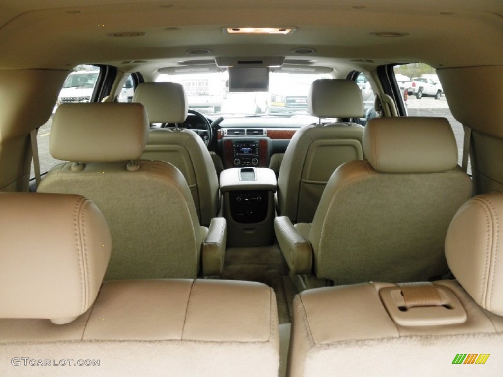 Light Cashmere/Ebony Interior 2008 Chevrolet Suburban 1500 LTZ 4x4 Photo #80336078