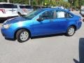 2011 Blue Flame Metallic Ford Focus S Sedan  photo #2