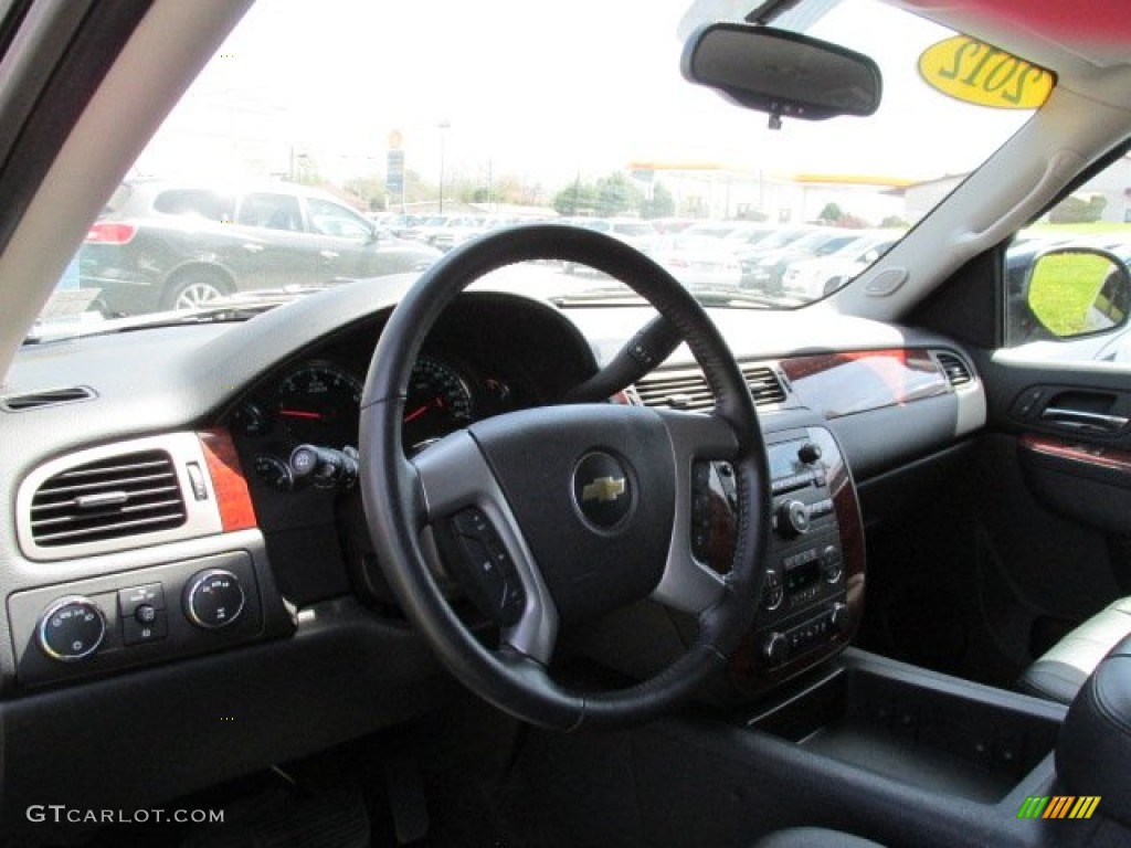 2012 Chevrolet Tahoe LT 4x4 Ebony Dashboard Photo #80336690