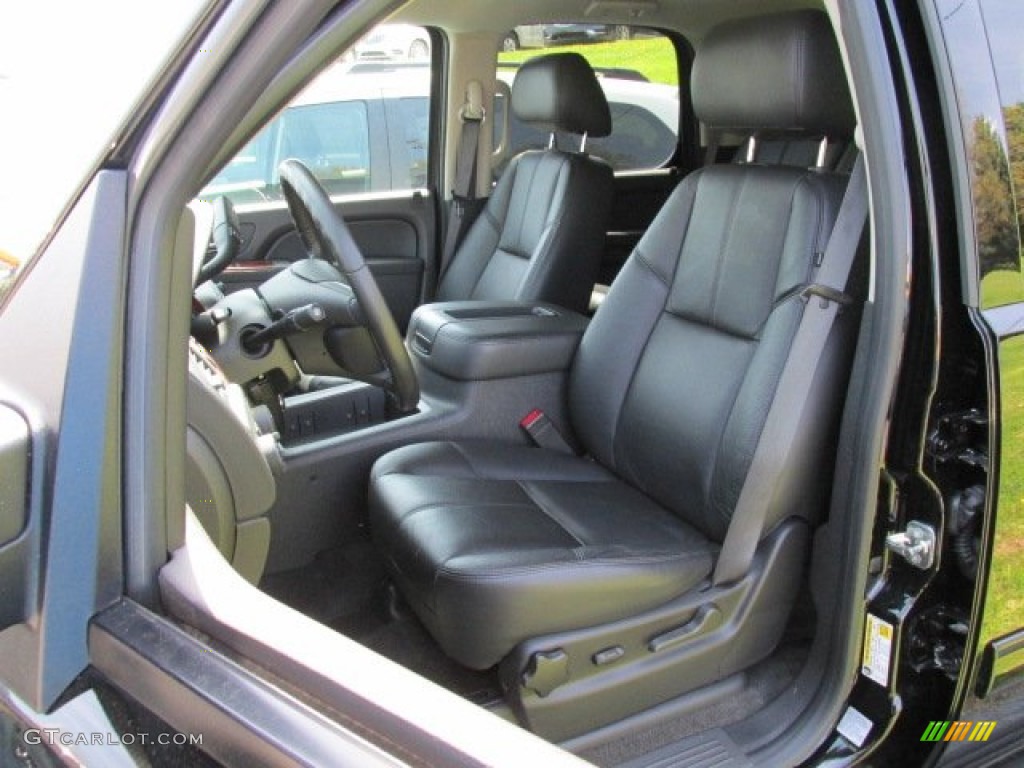 Ebony Interior 2012 Chevrolet Tahoe LT 4x4 Photo #80336718