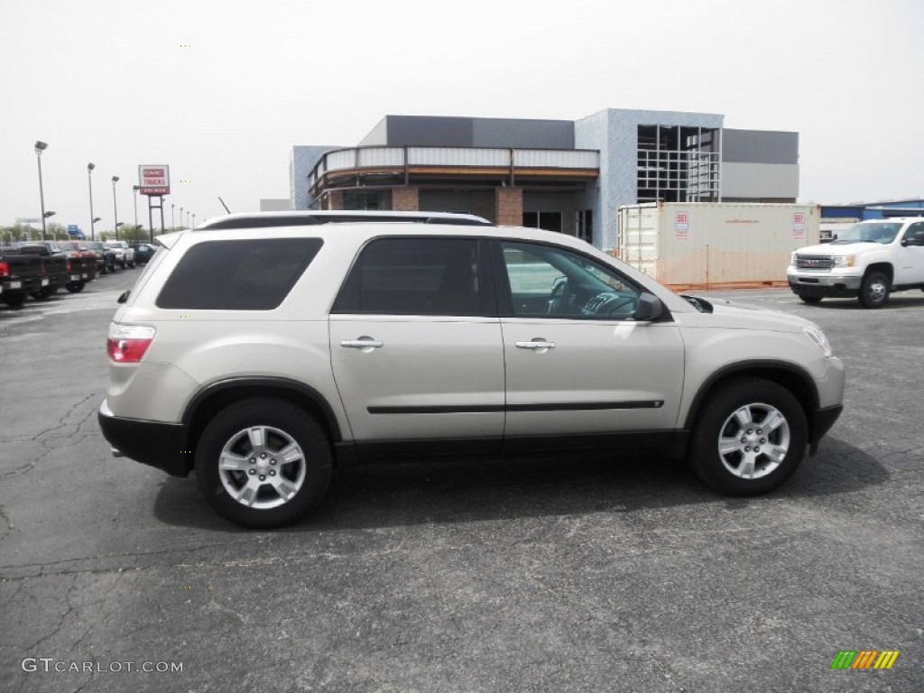 2009 Acadia SLE - Gold Mist Metallic / Ebony photo #1