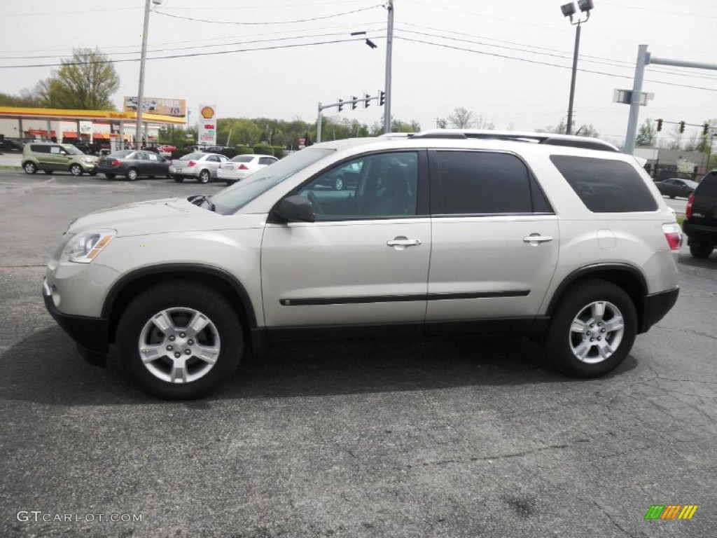 Gold Mist Metallic 2009 GMC Acadia SLE Exterior Photo #80336798