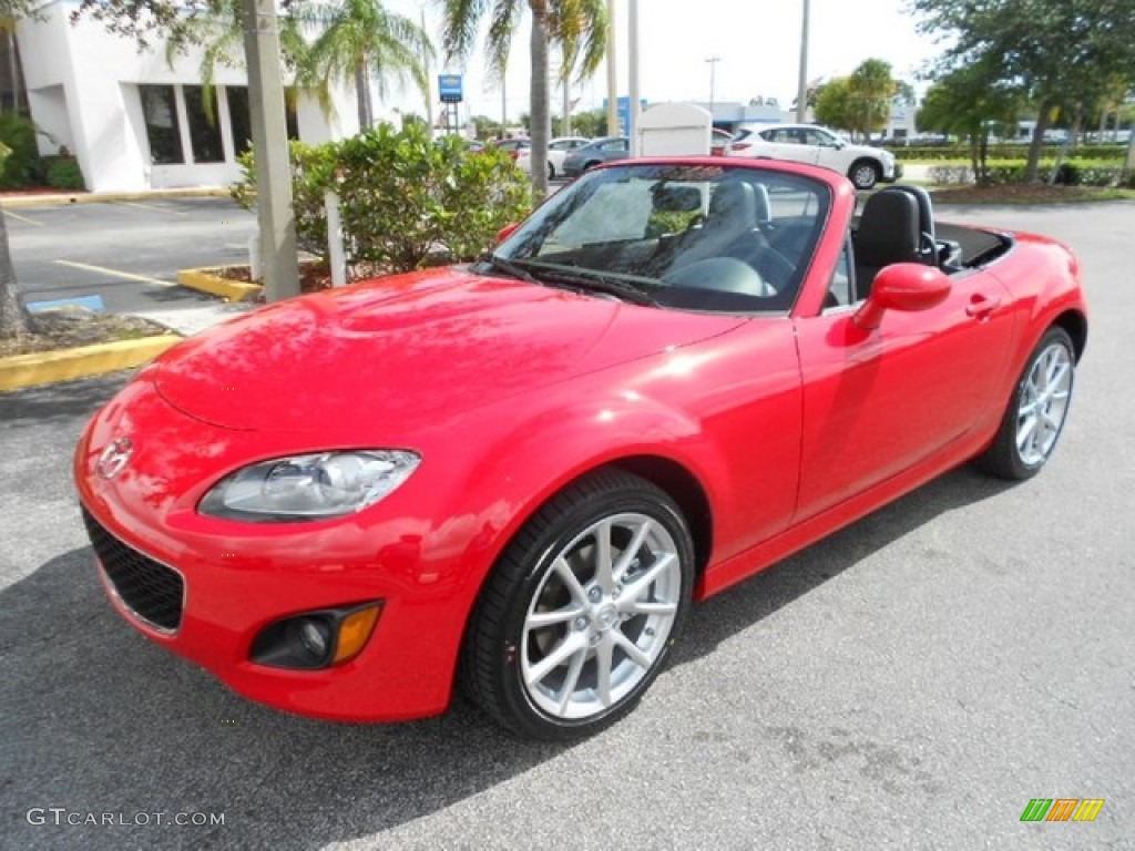 2012 MX-5 Miata Grand Touring Roadster - True Red / Black photo #1