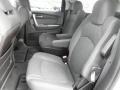 2009 GMC Acadia Ebony Interior Rear Seat Photo