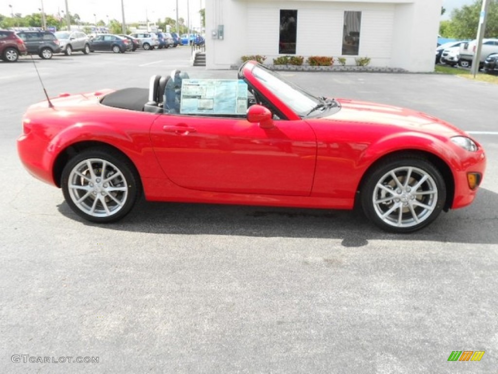 2012 MX-5 Miata Grand Touring Roadster - True Red / Black photo #6