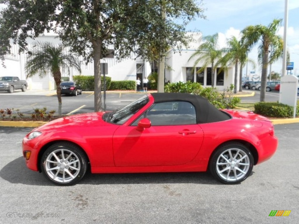 True Red 2012 Mazda MX-5 Miata Grand Touring Roadster Exterior Photo #80337197