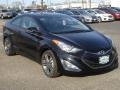 2013 Black Hyundai Elantra Coupe SE  photo #3