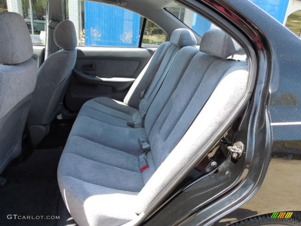 2004 Elantra GLS Sedan - Black Obsidian / Gray photo #13